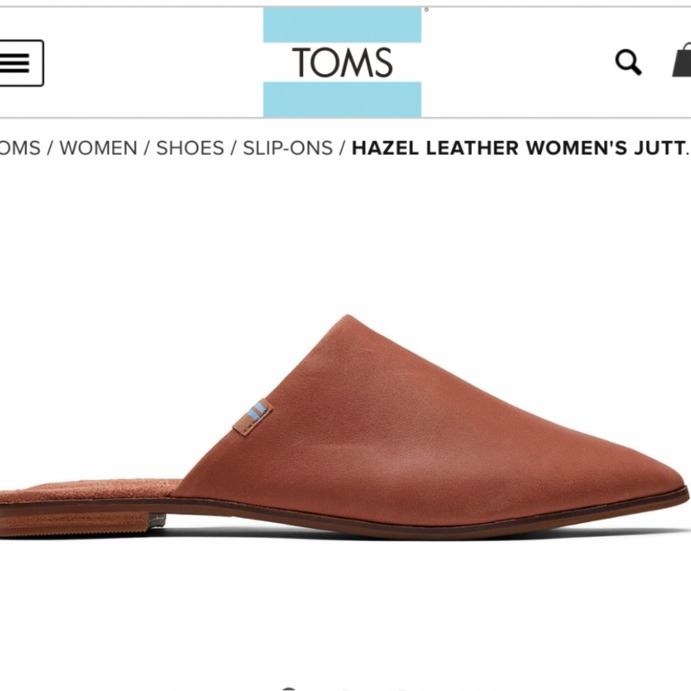 BRAND NEW Hazel Leather Women's Jutti Mule Flats